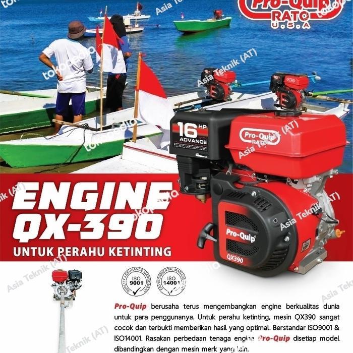 Gasoline engine proQuip Qx 390 16 hp.. Engine ketinting Terbaik