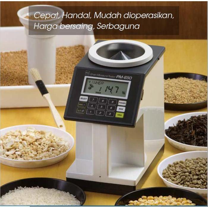 Kett PM-650 (Grains Moisture Tester/Penguji Kadar Air Biji-Bijian)