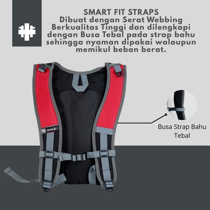 Wimcycle United - One & I Hydropack Tas Ransel Trail Sepeda Backpack Gunung Dengan Desain Nyaman Dan