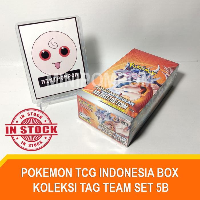 [Box] Koleksi Tag Team Set B Ac3B Booster Box - Pokemon Tcg Indonesia #Gratisongkir