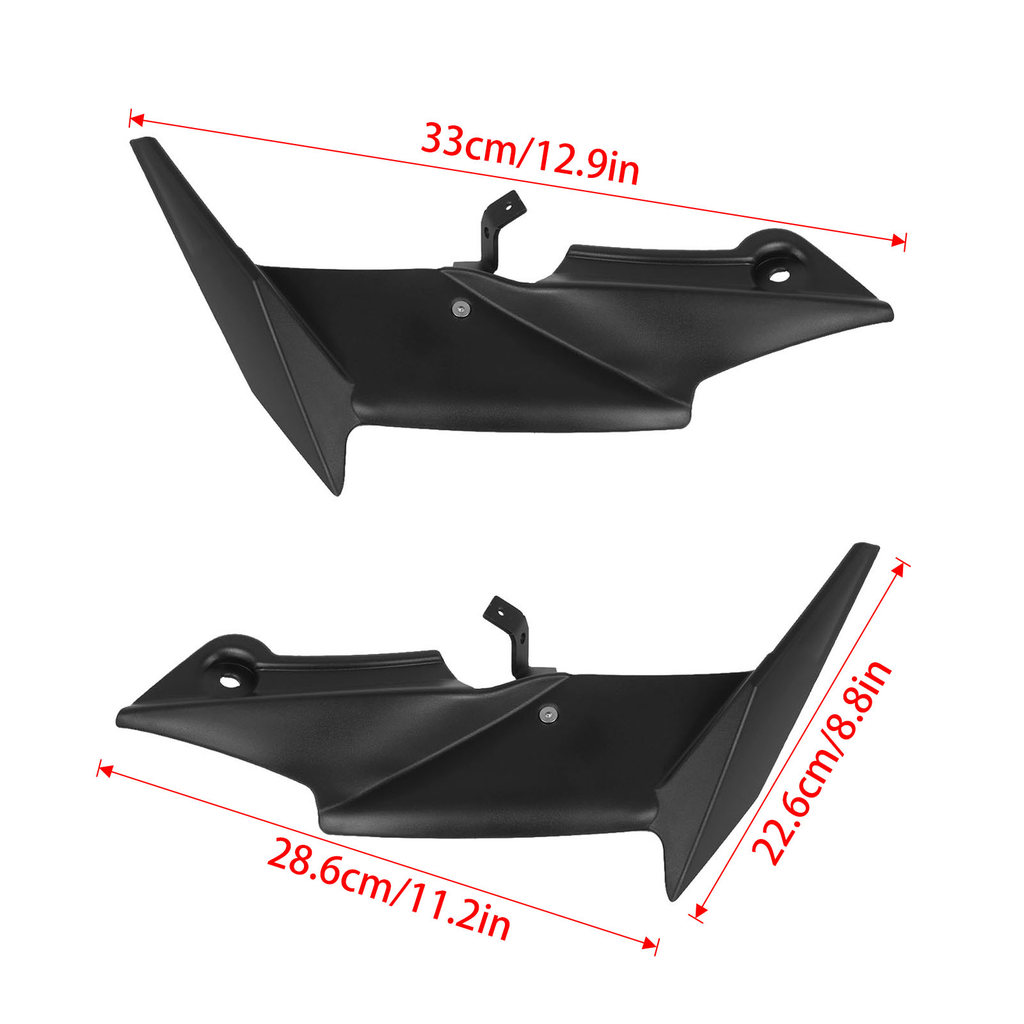 FOR HONDA CBR600RR CBR 600 RR 600RR 2024-2025 MOTORCYCLE SPOILER FRONT FAIRING WINGLET DOWNFORCE