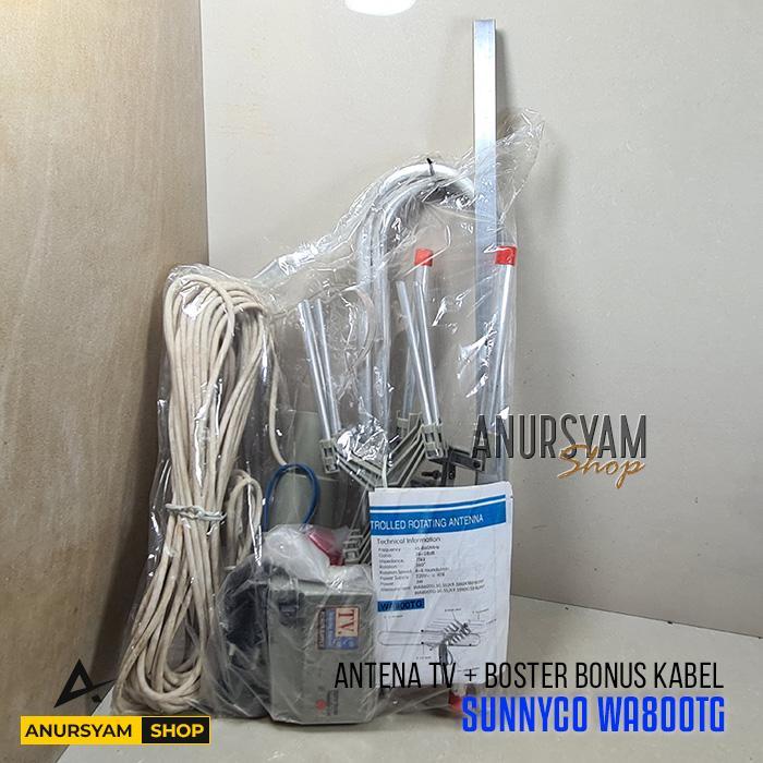 Antena Tv Set Boster Bonus Kabel Sunnyco