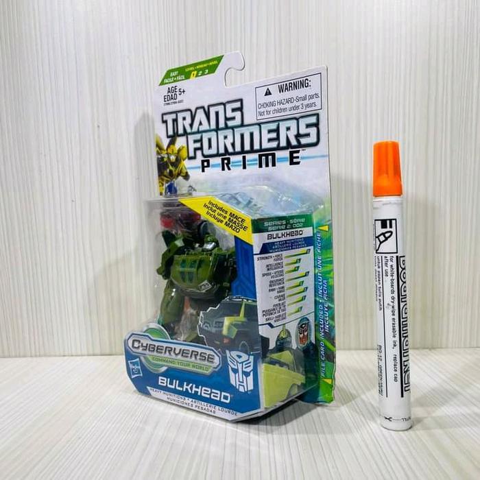 HOT SALE MAINAN TRANSFORMERS FIGURE TRANSFORMER BULKHEAD CYBERVERSE BY HASBRO ORIGINAL BISA
