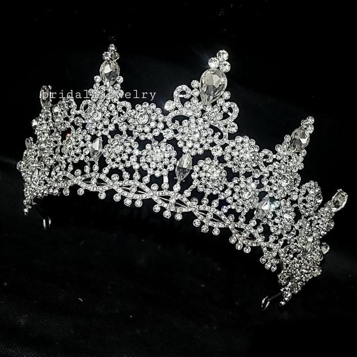 Mahkota Calla - Mahkota Pengantin Mewah Besar - Mahkota Pagent