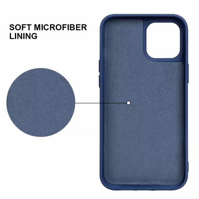 Iphone 13 Pro Max Soft Case Ring Silikon Microfiber Magnet Holder
