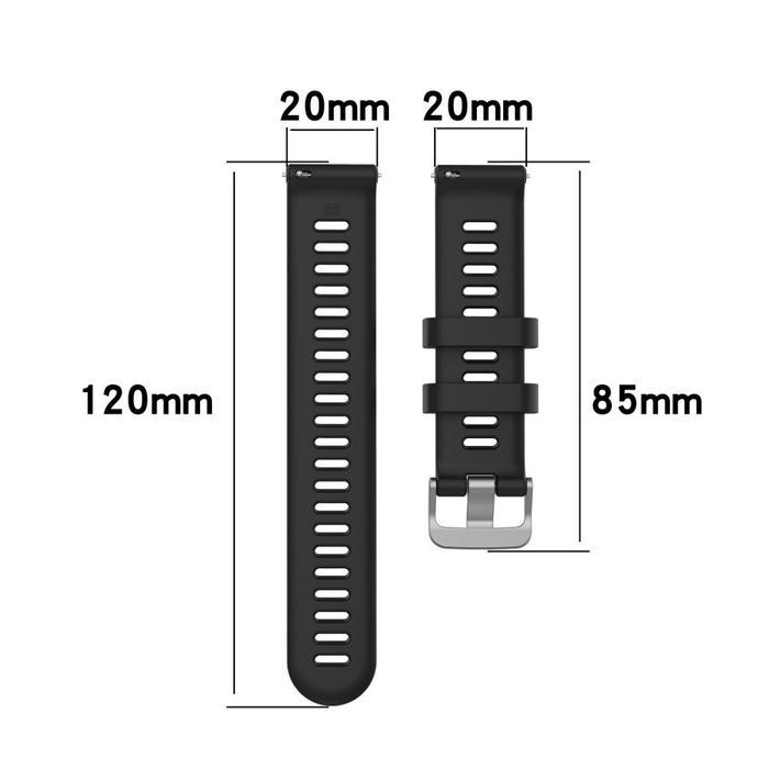 Diskon Tali Jam For Garmin Forerunner 55 158 245 245M 645 Music Strap Band 20Mm Original