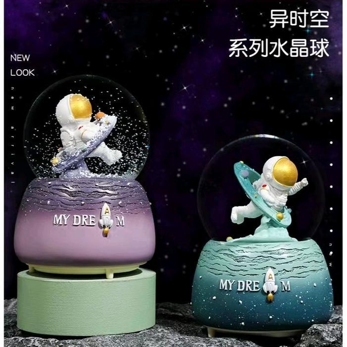 Flash Sale Snowball Otomatis Teddy Bear Kotak Musik Love Story Lampu Tidur Original