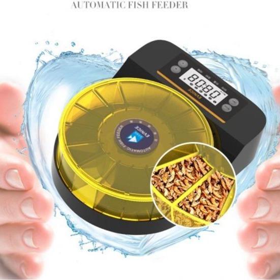 (SALE) FEEDER FISH EV 200 / PEMBERI OTOMATIS PAKAM IKAN EV 200