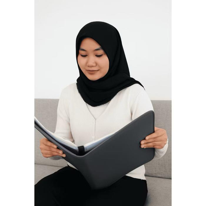 TOPLA MAP DOKUMEN KEEPER RESLETING ANTI AIR KULIT / MAP DOCUMENT KEEPER F4 (FOLIO)