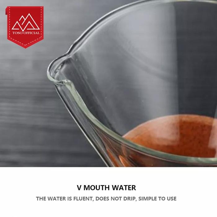 

CHEMEX COFFEE MAKER WOOD BRACKET POUR OVER COFFEE POT KOPI SERVER V60