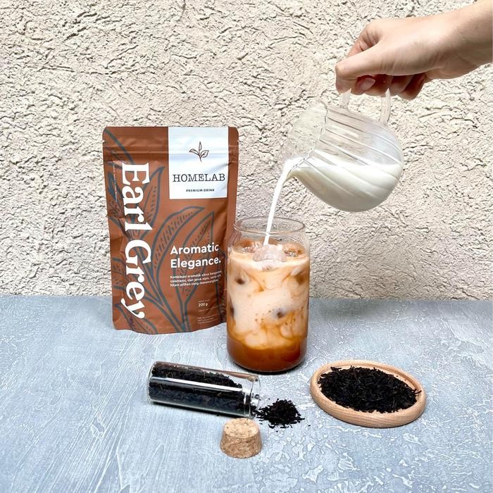 

oW.galiban - Homelab Bubuk Minuman Earl Grey 200g - Premium Drink Powder Teh Earl Grey