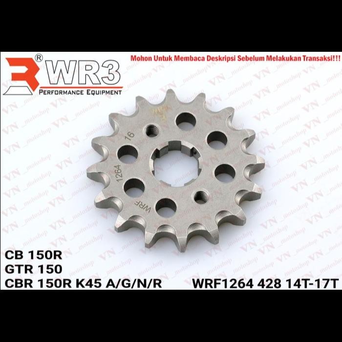 Gear Depan Wr3 520 428 Honda Cb150 Cbr150 Cbr 250Rr 250 Rally Gtr 150