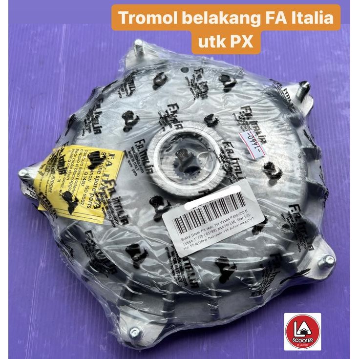 Tromol Belakang Fa Italia Utk Px, Excel Dkk