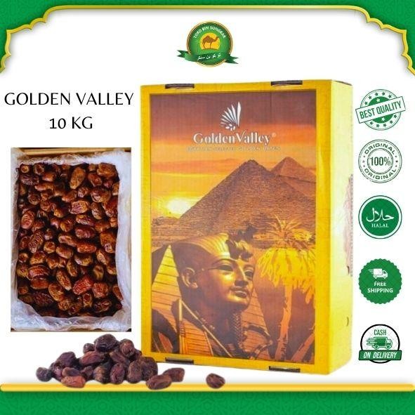 

Mamiseler45 - Kurma Golden Valley 10Kg - Kurma Kering Manis Rendah Gula Camilan Sehat
