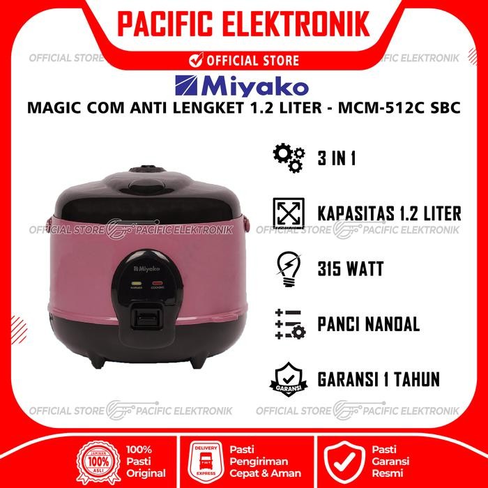 Magic Com Miyako Mcm-512C Sbc / 512Sbc