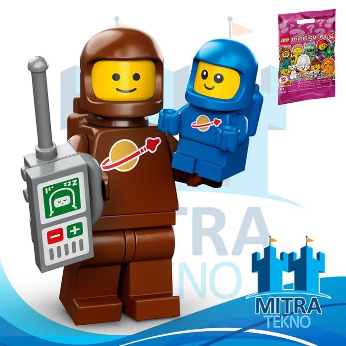 LEGO MINIFIGURES 71037 - Series 24 - Brown Astronaut and Spacebaby