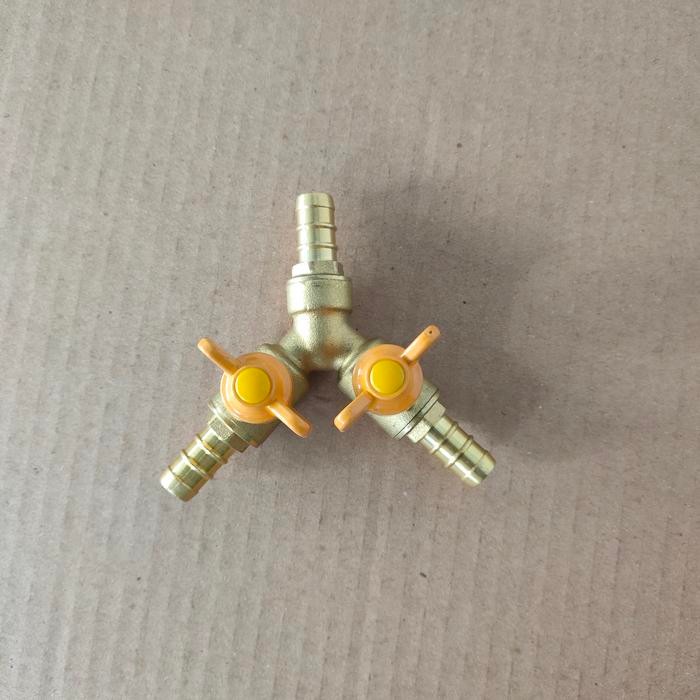 Cabang 3 dengan kran