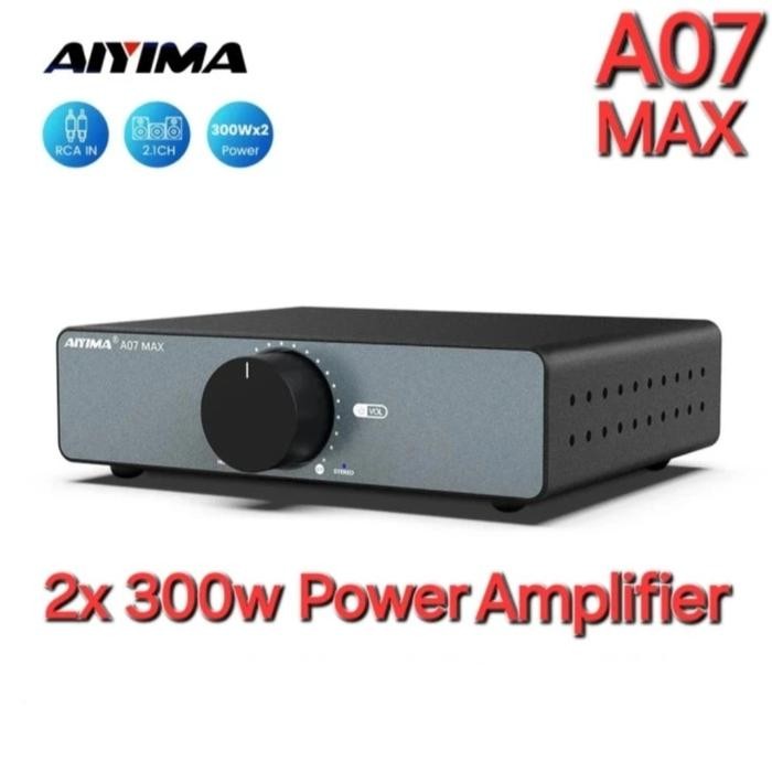 AIYIMA A07 MAX 2x300w TPA3255 Stereo Amplifier / PBTL Mono Sound Amplifier