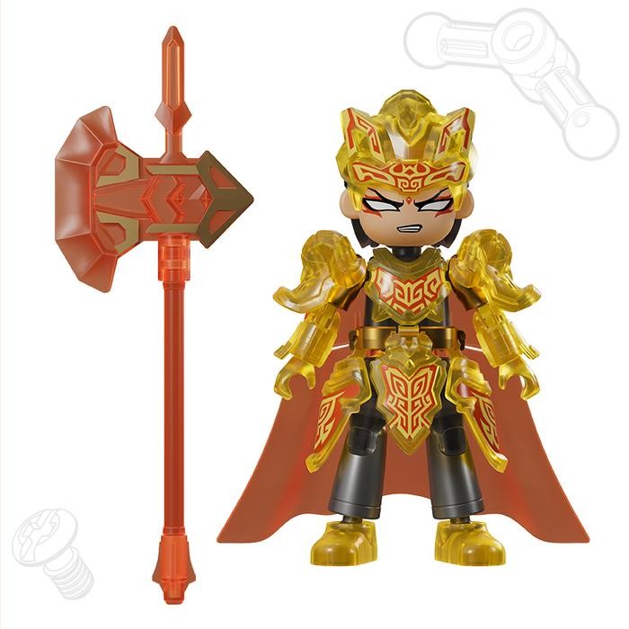 [Blind Box] Blokees Hero Infinity Spire Galaxy Version Turbo 04 Mainan Anak Balok Kayu Blok Toys