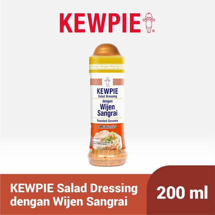

Stok Baru KEWPIE Salad Dressing dengan Wijen Sangrai 200 ml