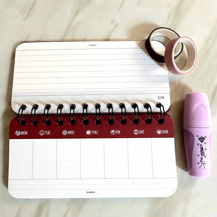 

Bisa Gosend! Weekly Planner Korea - Marvel Design