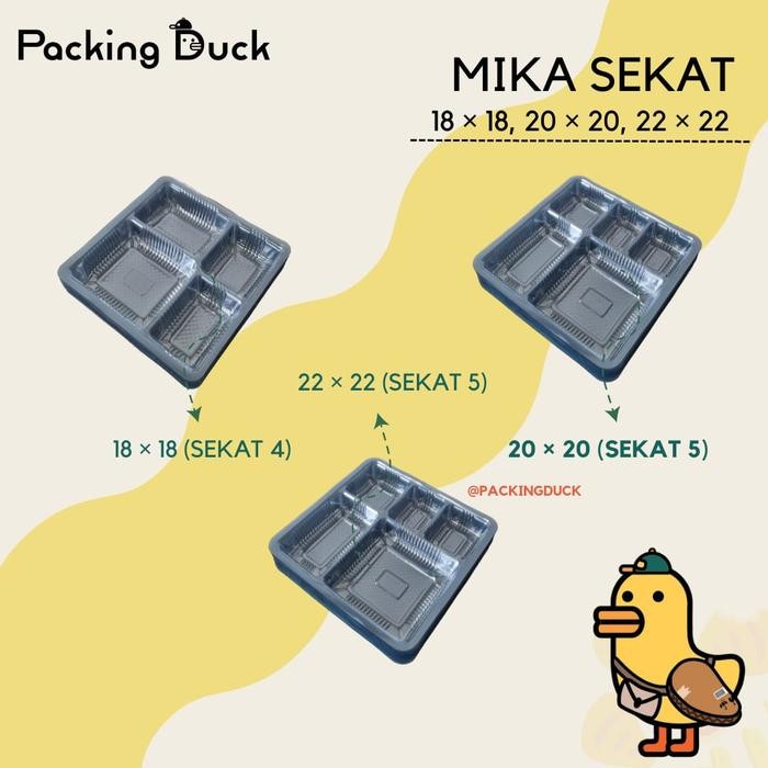 MIKA SEKAT 4 18x18 / MIKA SEKAT 5 20x20 / MIKA SEKAT 5 22x22