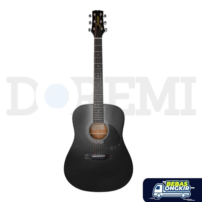 GITAR AKUSTIK DREADNOUGHT JASMINE S35 / S-35 / S 35 / DREADNOUGHT BODY 41" SPRUCE PLY TOP SATIN /