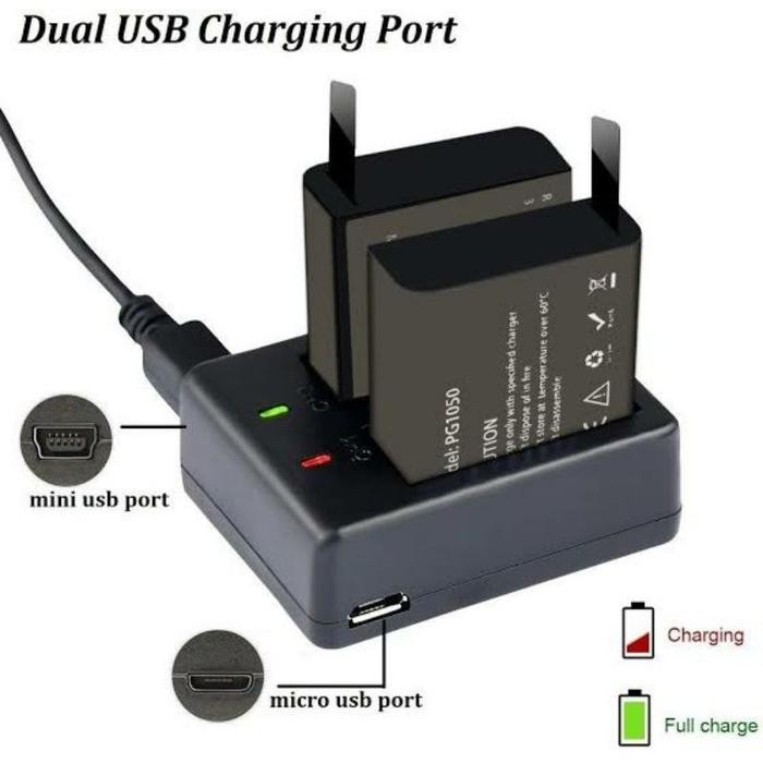 Akaso Original Battery Kit For Akaso V50X Brave 7 Brave 7Le Original