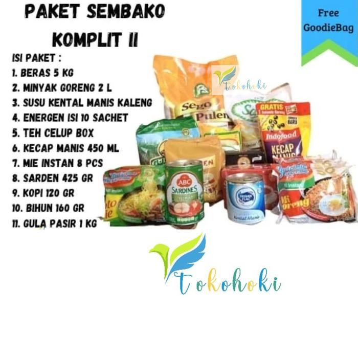 

Pilihan- Paket Sembako Komplit Ii