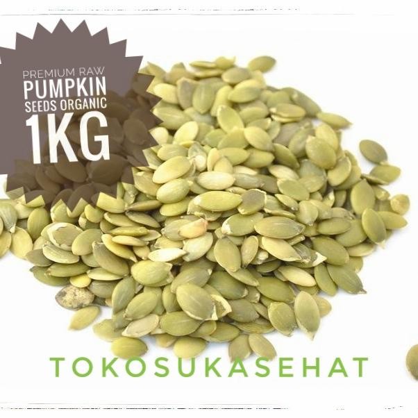

Pilihan- Pumpkin Seed (Seeds) Organik -1Kg (Biji Labu Organic)
