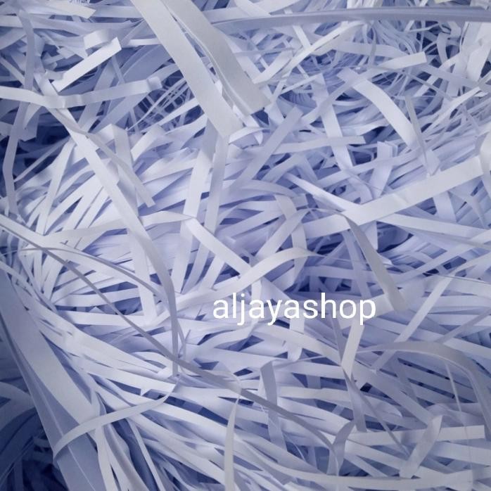 

Pilihan- Kertas Serut Putih Polos 1 Kg / Kertas Cacah /Shredded Paper