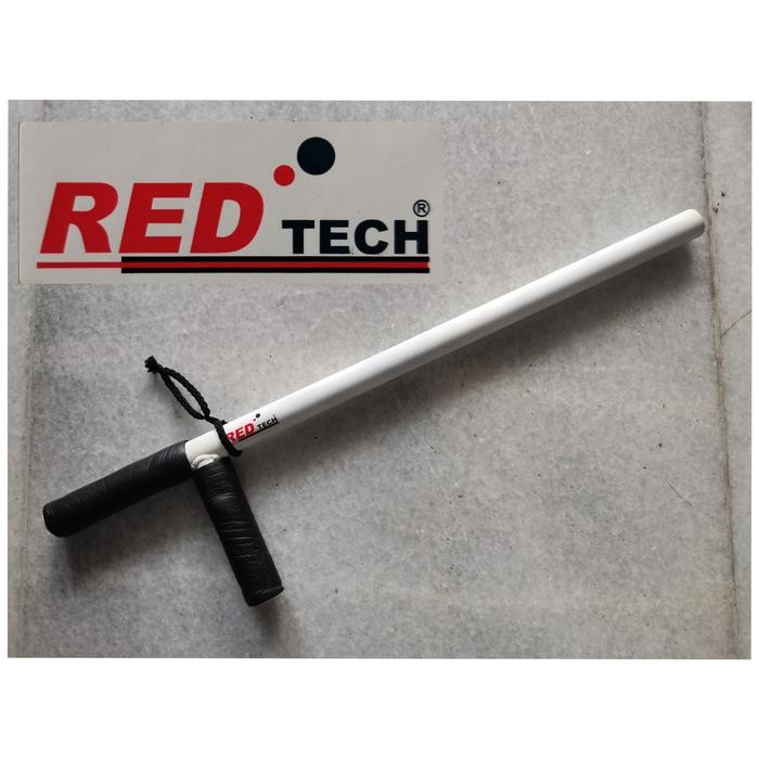 Pilihan- Pentungan Steel Besi T Tongkat Satpam Security Redtech Putih Kuat