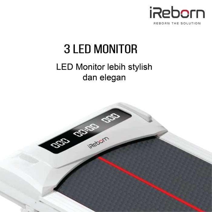 ALAT FITNESS TREADMILL IREBORN VENICE M8