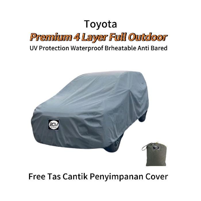 Bcm Car Cover Sarung Mobil Toyota Calya Premium 4 Layer Waterproof Pelindung Outdoor Tebal