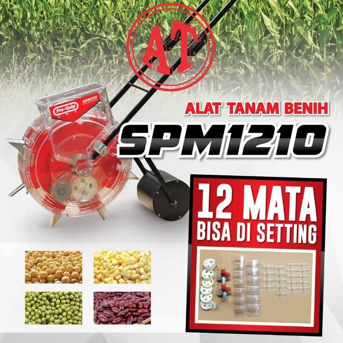 [v] alat tanam jagung 12 mata.. mesin tanam jagung ProQuip Usa