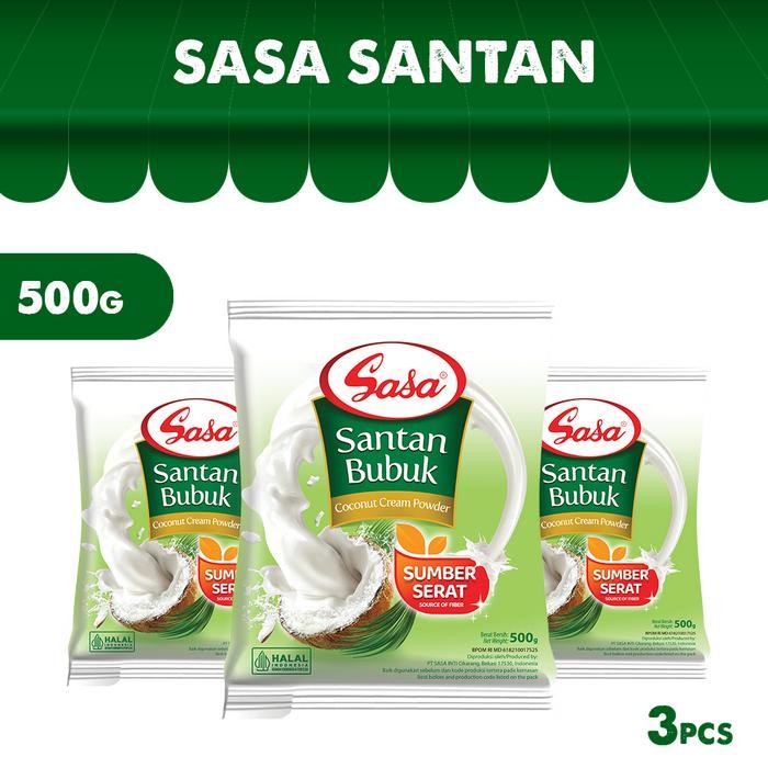 

ASLI SASA Santan Bubuk 500gr - 3pcs READY STOCK