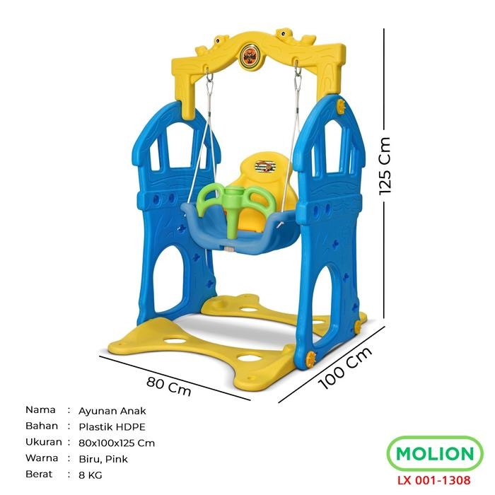 Mainan Anak Ayunan SNI Ayunan Anak Ayonan Mainan Ayun Swing Playround Anak Bayi Balita HDPE