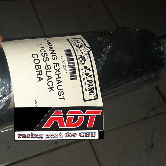 KNALPOT YY PANG F1ZR BLACK COBRA