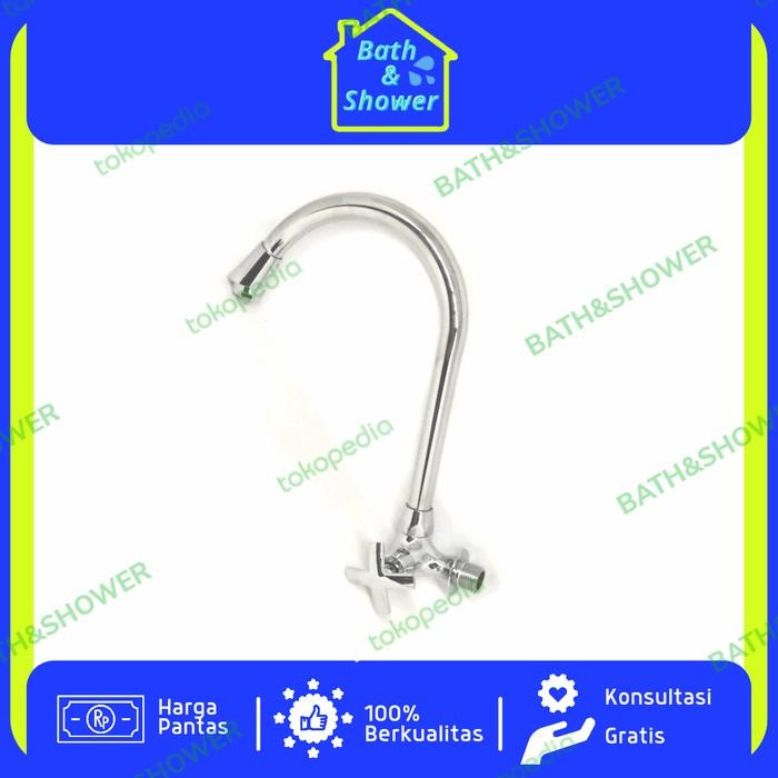 Terbaik Kran Dapur Kran Angsa Air Keran Cuci Piring Hzx 17-30 100% Ori