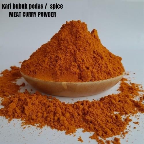 

Stok Baru Kari bubuk pedas 250 / meat curry powder hot / spice meat curry powder