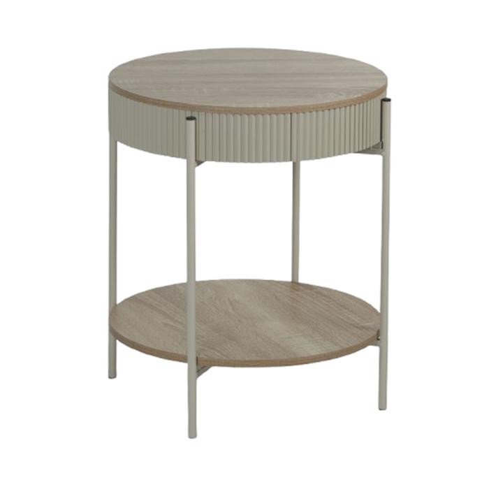 Helina Meja Sisi - Cokelat Taupe