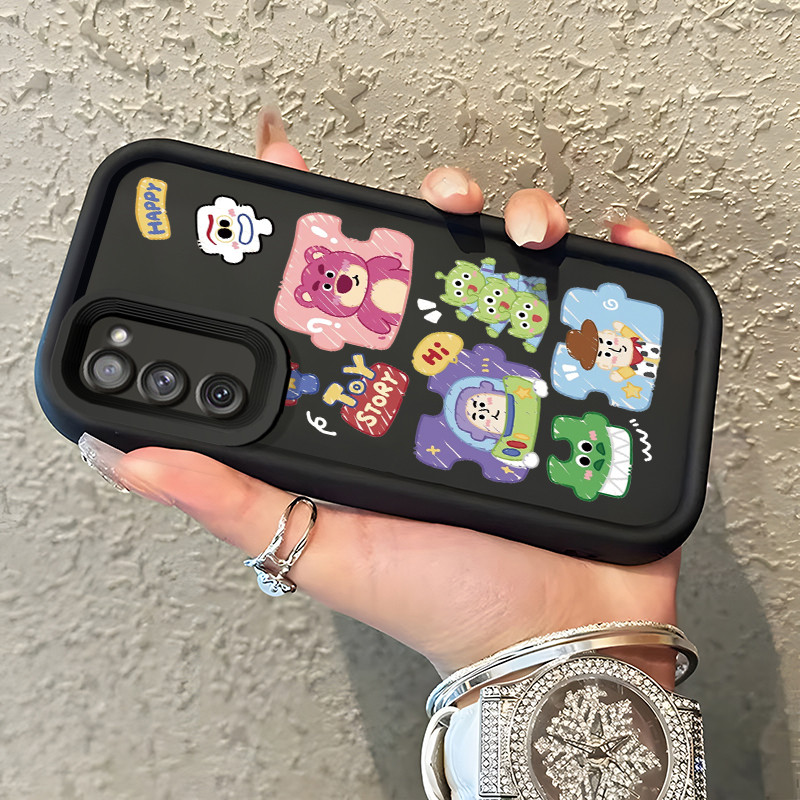 Casing Hp Untuk Samsung S24 FE S20 FE Samsung S21 FE Case Mainan Beruang Softcase Silikon Kesing Ras