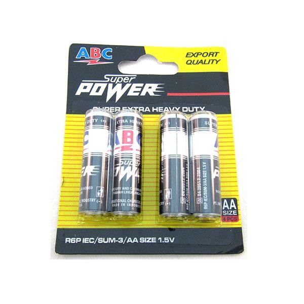 Abc Super Power R-6Aa4 Pc - Baterai