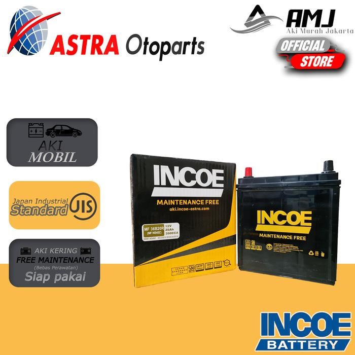 Incoe MF Astra Aki Mobil Daihatsu Luxio NS40Z - 35Ah Aki Kering