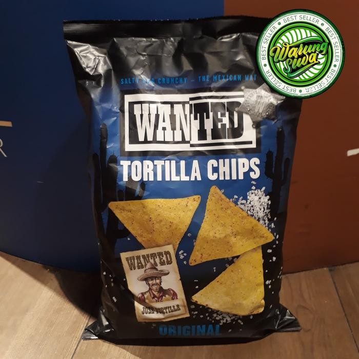 

Wanted tortilla chips salt original 450 gram