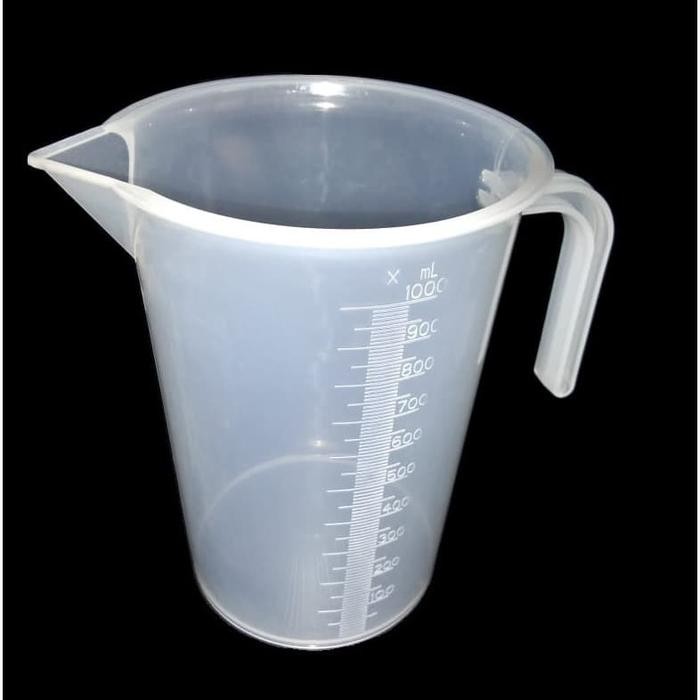 Pilihan- Gelas Takar Ukur Takaran Plastik 1000 Ml/ 1 Liter