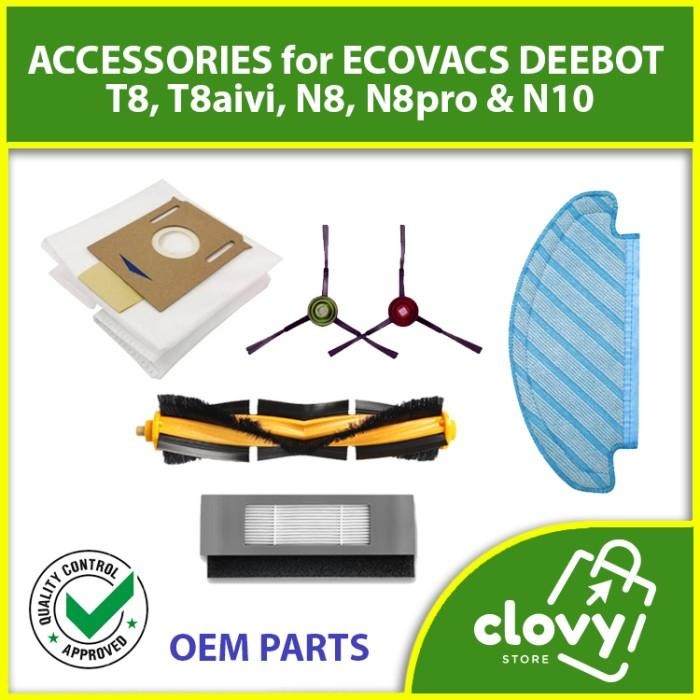 New Sparepart Accessories for Ecovacs Deebot T8, T8aivi, N8, N8pro & N10
