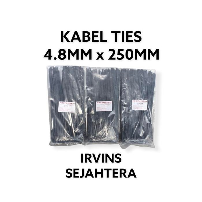 

OJ KABEL TIES 4.8 x 250MM WARNA HITAM
