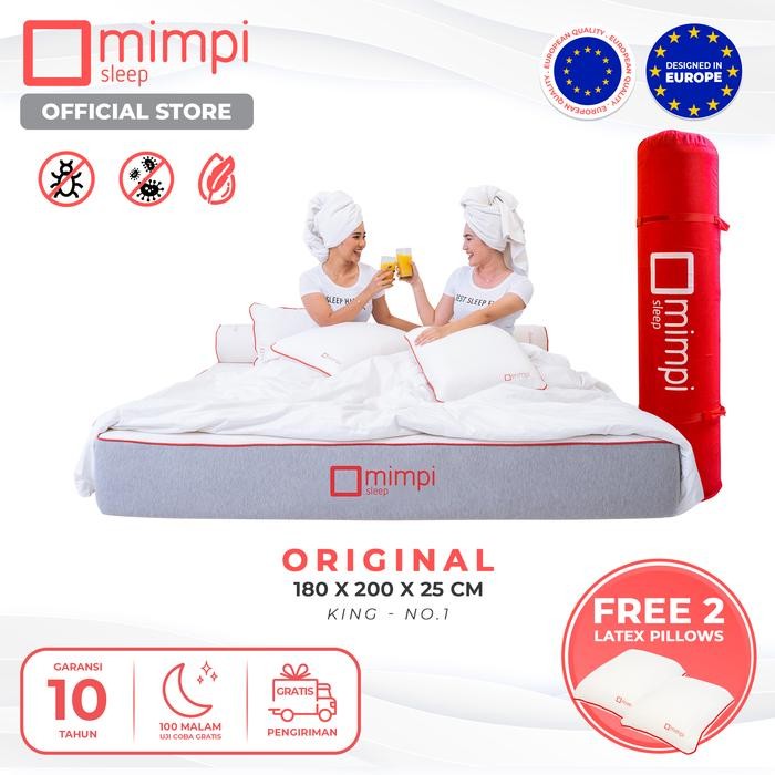 RJ Kasur Mimpi Original 180 x200 (Kasur Latex)
