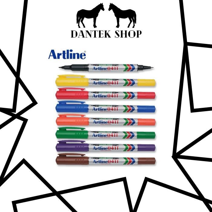 

New Spidol Artline EK-041T Permanent Marker Original
